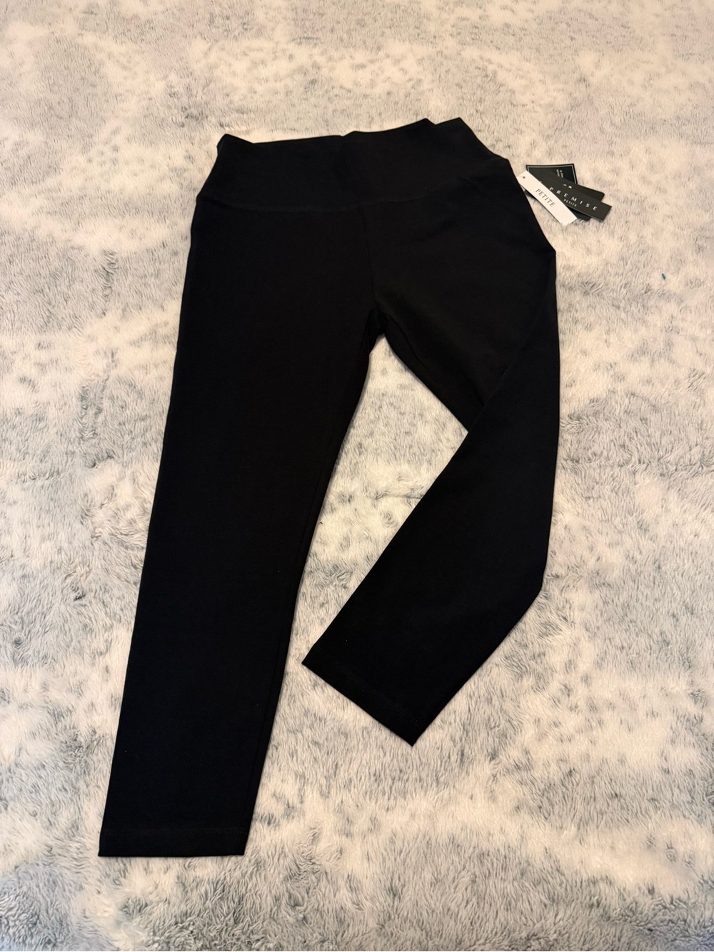 Premise Black High-Waist Leggings